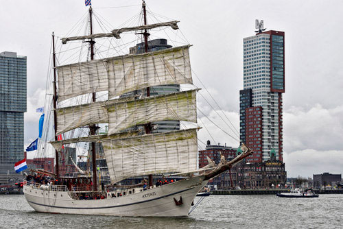 Race of the Classics: Fantastic Departure Rotterdam By 7 Strong Tall Ships