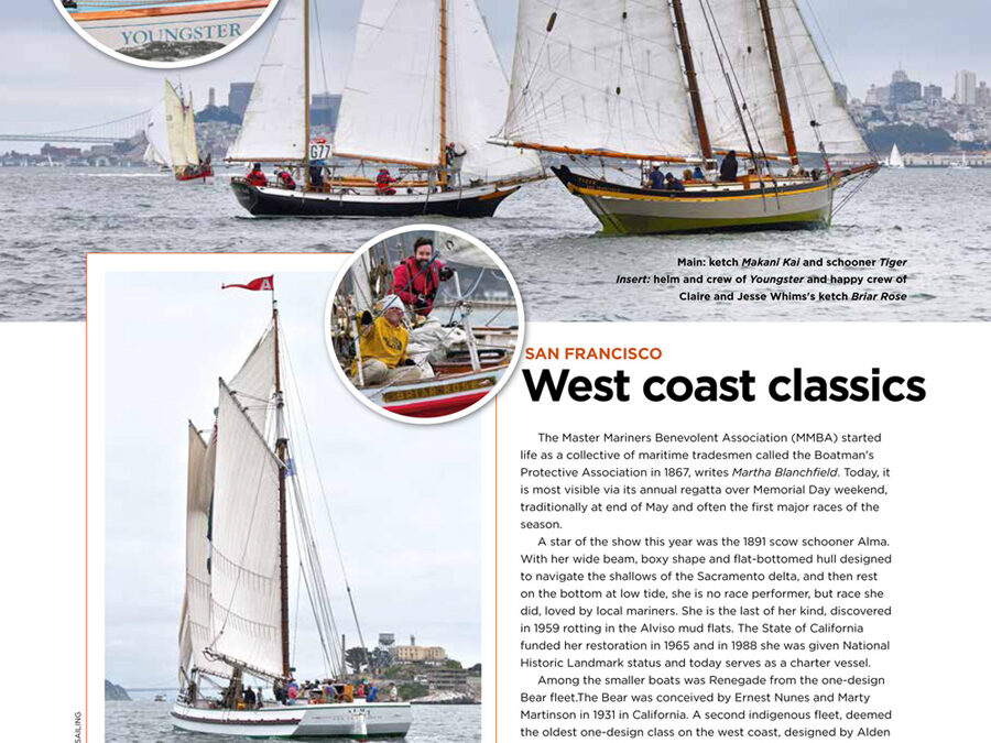 Classic Boat Magazine, UK: Master Mariner Regatta Article 2019