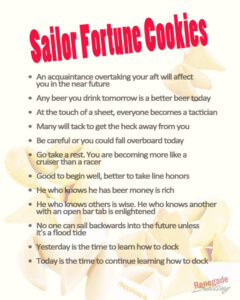 sailor fortune cookie best snacks