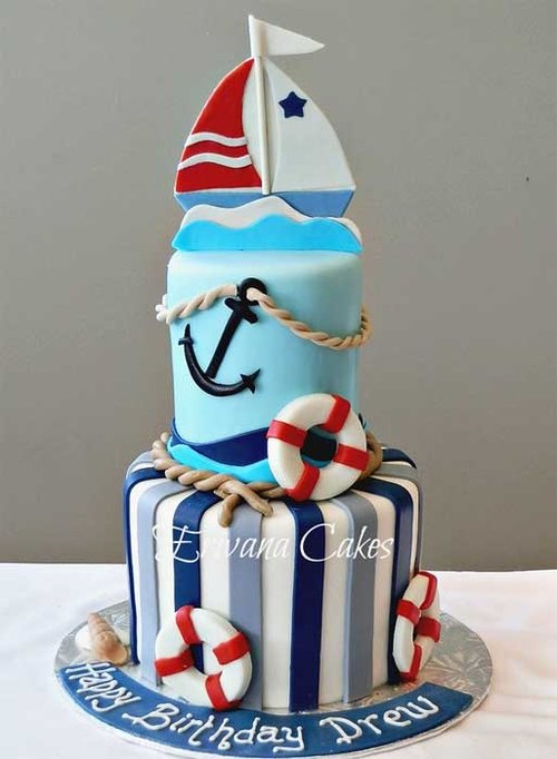 best cake for sailors and sailing cakes