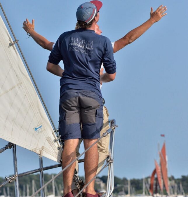 Sailing Yacht Eros: 2 Foredeck Strong Men and Tenderness Between the Sheets