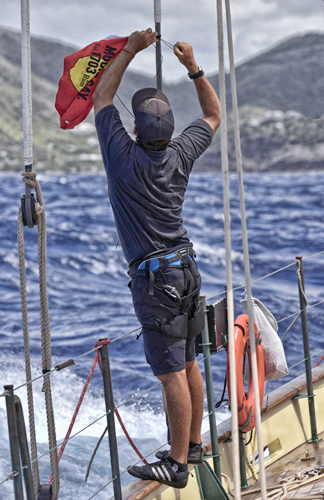 Spirit of Bermuda at Antigua Classic Yacht Regatta