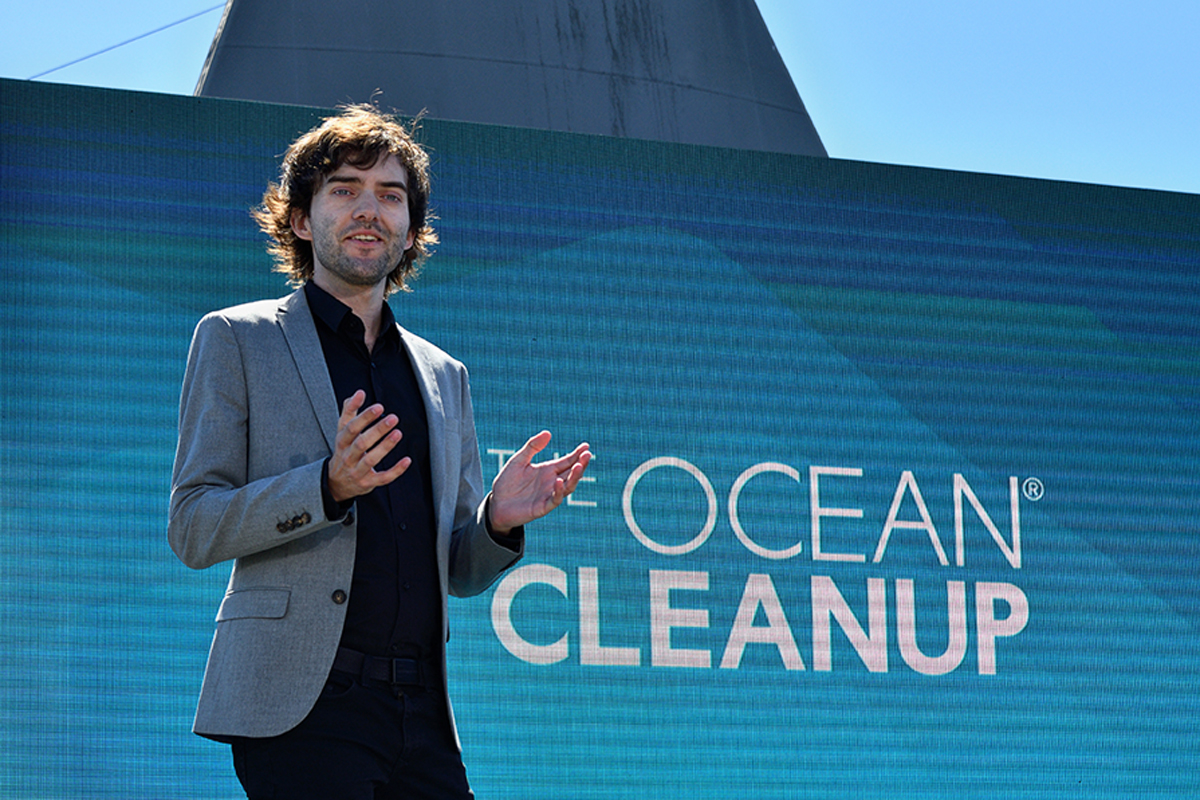 the Ocean Cleanup Boyan Slat in San Francisco